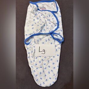 SwaddleMe Blue and White Sleep Sack